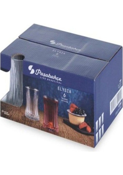 Beyaz 12'li 170 cc Çay Bardağı Seti, Şık ve Dayanıklı Tasarım