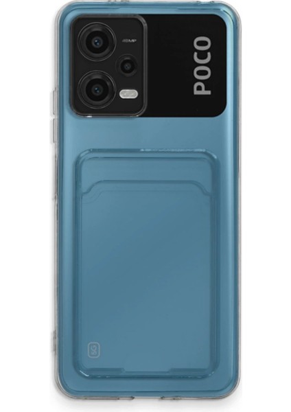 Xiaomi Poco X5 5g Kılıf Kart Şeffaf Silikon - Şeffaf - NEONX7762-6323 fiyatları