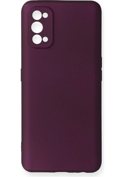 Realme 7 Pro Kılıf First Silikon - Mürdüm - NEONX5142-2724