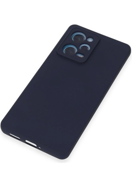 Xiaomi Redmi Note 12 Pro 5g Kılıf Nano Içi Kadife Silikon - Lacivert - NEONX3053-1171