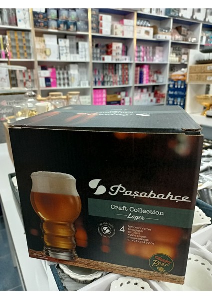 Beyaz 4'lü Craft Bira Bardağı Seti, Şık ve Kullanışlı Tasarım fiyatları