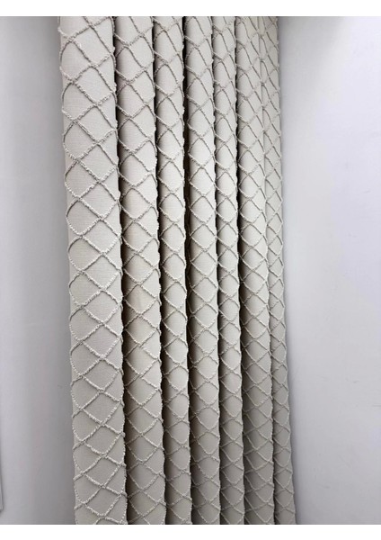 Nivemeshome Tuna 105 Gül Kurusu 1/3 Sık Pileli Fon Perde Apm modelleri