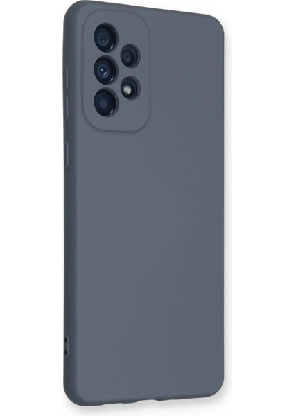 Samsung Galaxy A33 5g Kılıf Nano Içi Kadife Silikon - Gri - NEONX9461-4393