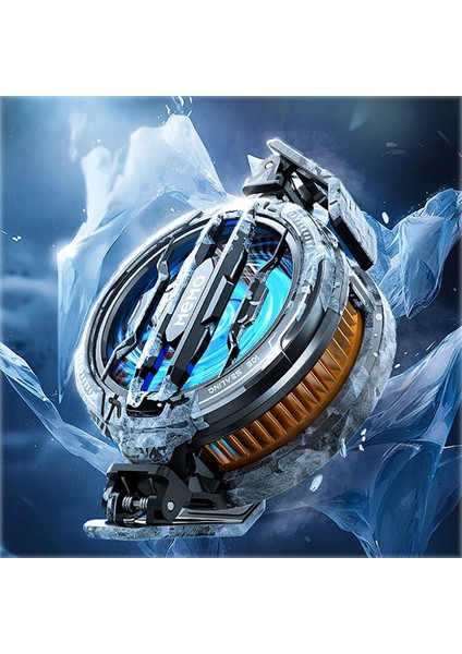 Memo CX07 Manyetik/arka-Klips Cep Telefon Soğutma Fanı Radyatör SOĞUTUCU-(1903) - NEONX2923-979