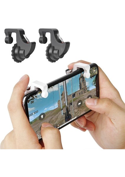 One Pair Profesyonel Joystick Pubg Oyun Ateşleyici Aparat 2 ADET-(1903) - NEONX4015-1296