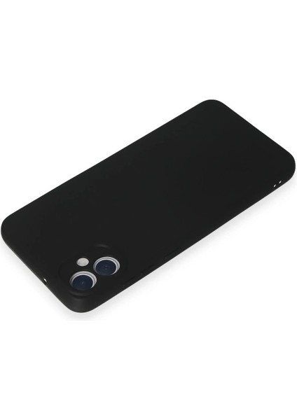 Samsung Galaxy A05 Kılıf First Silikon - Siyah - NEONX5671-8956