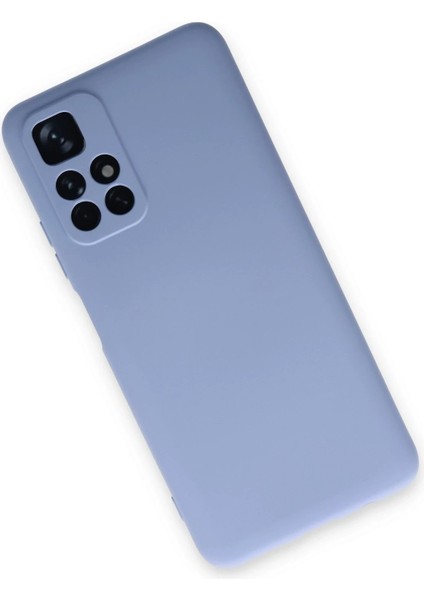 Xiaomi Redmi Note 11T Kılıf Nano Içi Kadife Silikon - Lila - NEONX7910-8794