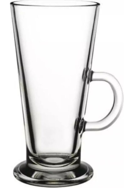 Beyaz Latte Bardağı Dörtlü Set, Şık ve Kullanışlı Tasarım