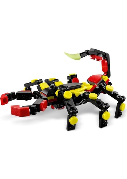 Nessiworld 31159 LEGO Creator 3in1 - Şaşırtıcı Örümcek 153 Parça +7 Yaş