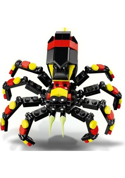 Nessiworld 31159 LEGO Creator 3in1 - Şaşırtıcı Örümcek 153 Parça +7 Yaş