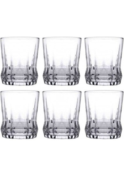 Bej Cam Bardak Seti, 6'lı, Şık ve Dayanıklı, 420164