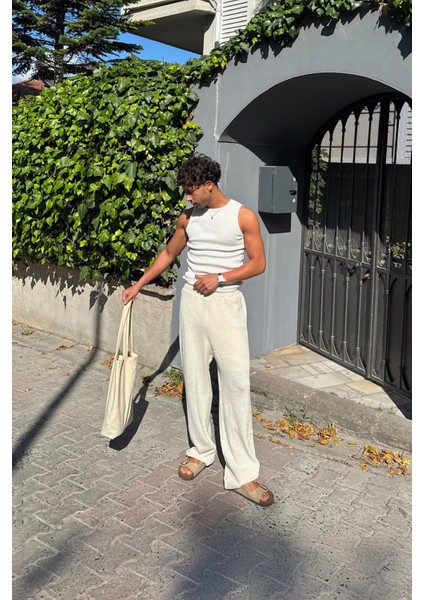 Bel Lastikli Basic Triko Pantolon modelleri
