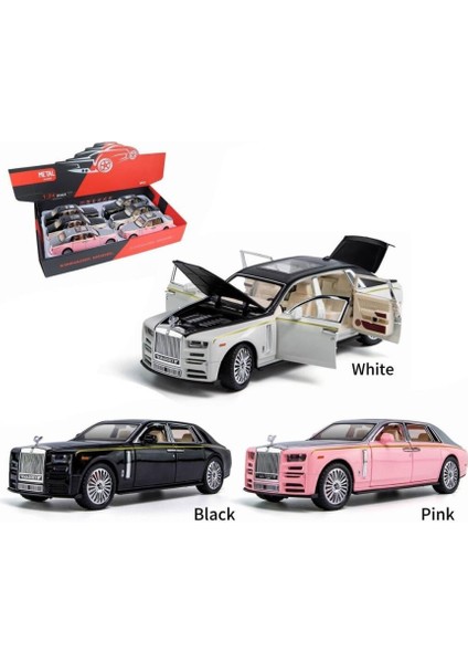 Nessiworld ZHD-B2407- Vardem Çek Bırak Işıklı ve Sesli Model Rr Metal Araba 1:24 modelleri