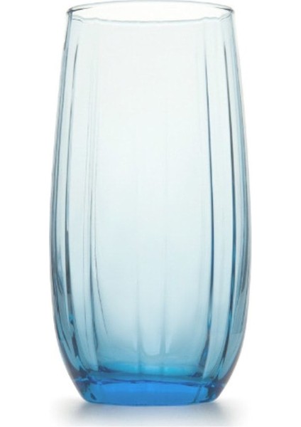 6'lı Turkuaz Su Meşrubat Bardağı, 500 Cc, Şık ve Kullanışlı Set