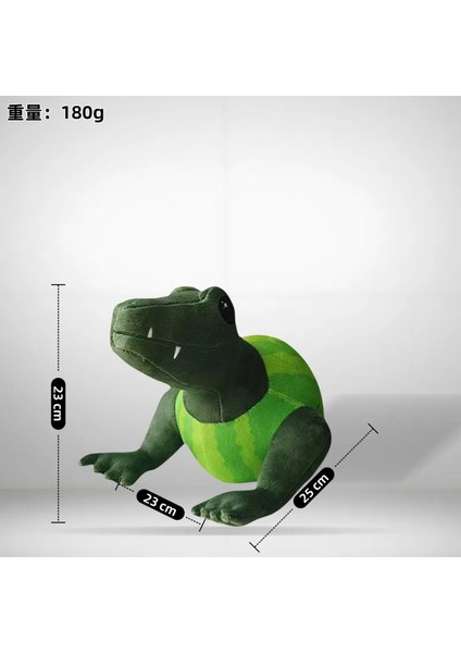Çizgi Film Kabus Yaratıkları Bobby Büyük Aslan Yeşil Dinozor Peluş Çizgi Film Oyuncak Bebek (Yurt Dışından)