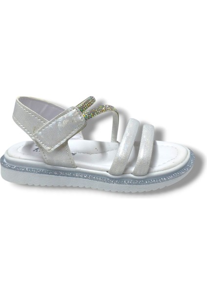 Bebe 221-25 Anatomik Taşlı Cırtlı Kız Çocuk Sandalet 26-30 fiyatları