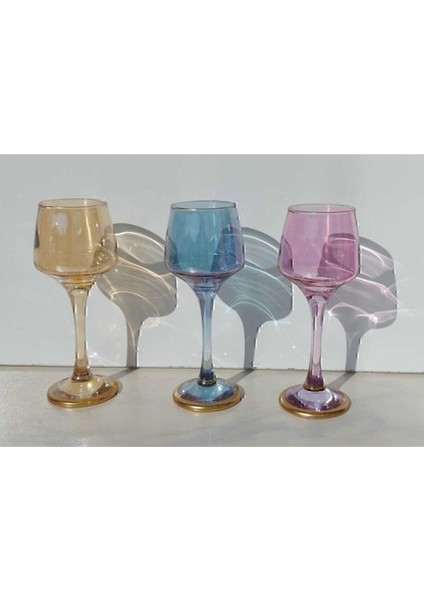 6 Kişilik Renkli Kahve Yanı Su Bardağı Takımı, Turuncu modelleri