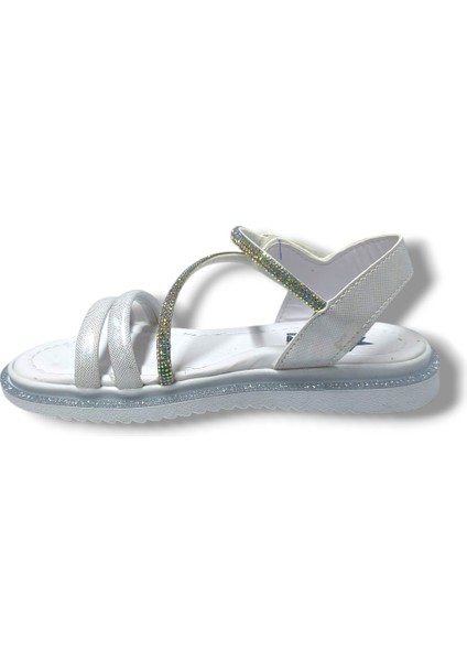 Bebe 221-25 Anatomik Taşlı Cırtlı Kız Çocuk Sandalet 31-36 modelleri