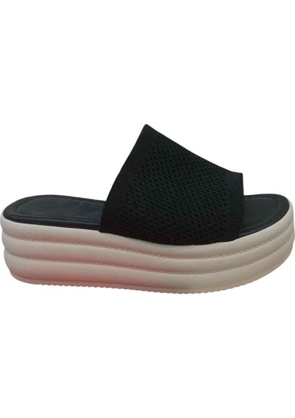 3009-25 Triko Anatomik Dolgu Topuk Kadın Terlik fiyatları