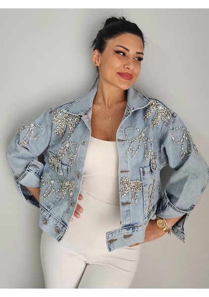 Tasarım Denim Ceket
