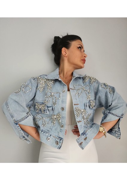 Tasarım Denim Ceket