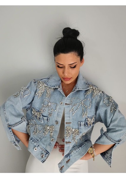 Tasarım Denim Ceket