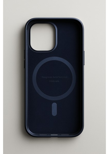 iPhone 15 Pro Luxuryclass – Koyu Lacivert Magsafe Kılıf fiyatları