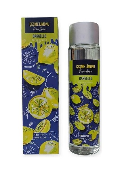 Çeşme Limonu 180 ml Cam Şişe Dökme Kolonya Edc modelleri