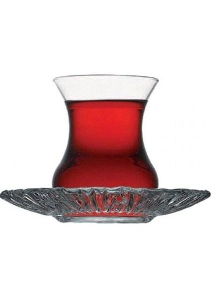 Turuncu 12 Parça Aurora Çay Takımı, Şık ve Zarif Tasarım ile Sofralarınıza Renk Katın fiyatları