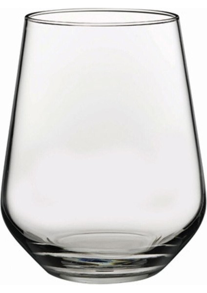 6'lı Allegra Su Bardağı, Şeffaf ve Şık Set, Dayanıklı Cam Tasarım