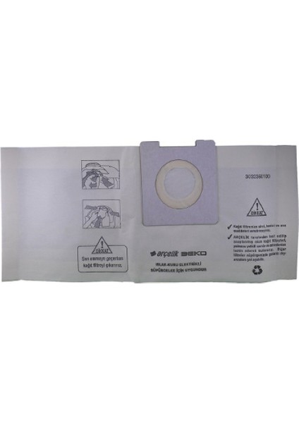 | Beko BKS9730- 9740- 9750- Arçelik S6910- 6920- 6930- TT930- Süpürge Toz Torbası (10 Adet) fiyatları