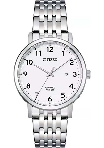 BI5070-57A Quartz Gümüş Paslanmaz Çelik Klasik Erkek Kol Saati