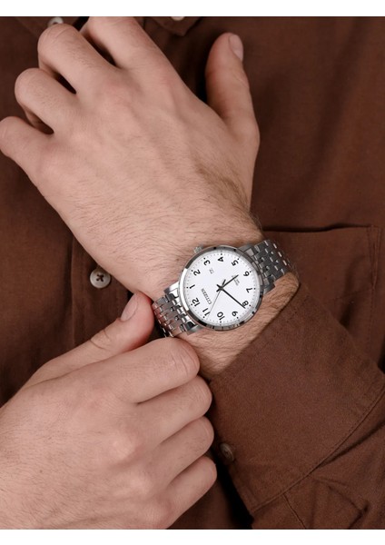 BI5070-57A Quartz Gümüş Paslanmaz Çelik Klasik Erkek Kol Saati fırsatları