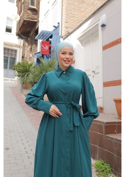 Ankanoor Gizli Patlı Düğmeli Ferace ANKA255044 fırsatları