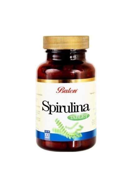 Spirulina 740 Mg – 100 Tablet