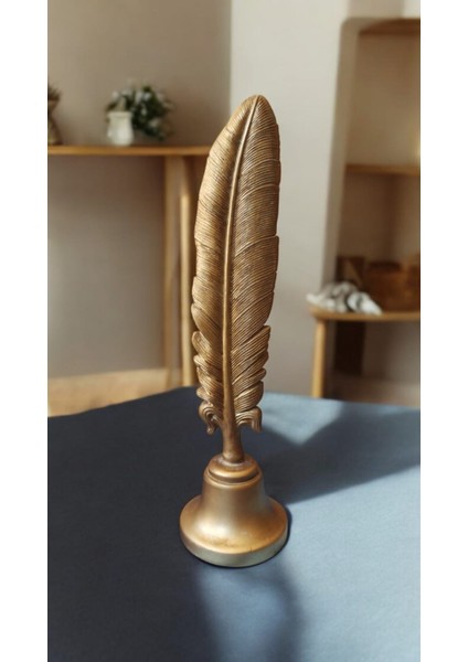 Vintage Tüylü Kalem Model Gold Biblo & 22 cm fırsatları