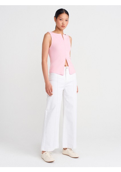 31764 Fermuar Detaylı Top-Toz Pembe fırsatları