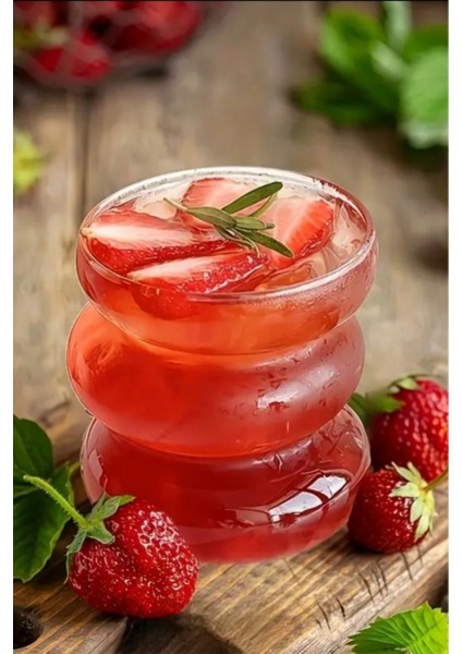 2’li Pipetli Kahve ve Meşrubat Bardağı, Beyaz, Şerit Tasarım modelleri