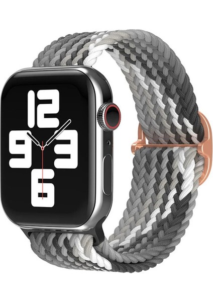 Apple Watch 42MM Star Kordon - Gri-Siyah - NEONX6510-6507