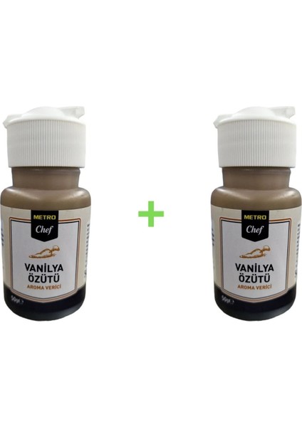 Vanilya Özütü Katkısız 50 gr x 2 Ekonomik Paket