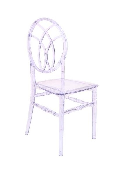 Karmen Şeffaf Kırılmaya Dayanıklı Sandalye Model 11 (1 Adet) (1 ADET)
