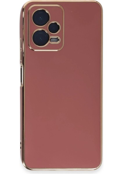 Xiaomi Redmi Note 12 Pro 5g Kılıf Volet Silikon - Kırmızı - NEONX6456-8674