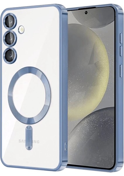 Samsung Galaxy S23 Plus Kılıf Kross Magneticsafe Kapak - Sierra Blue - NEONX3576-2828