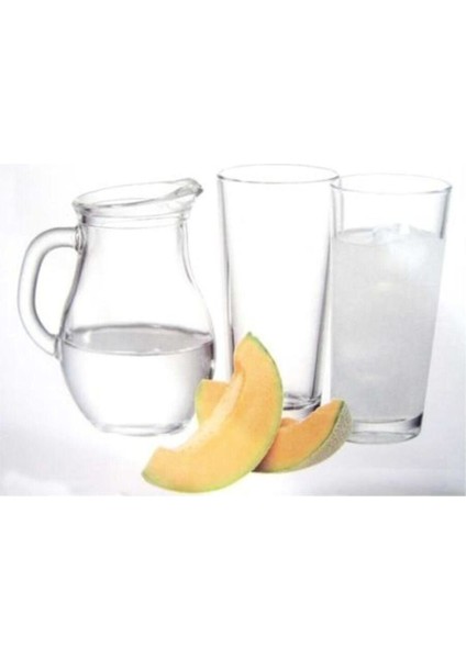 7 Parça Beyaz Rakı Bardağı ve Sürahi Seti, Şık ve Zarif Tasarım