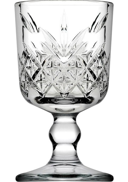 6'lı Beyaz Ayaklı Mini Kadeh Seti, Kahve, Su, Şerbet Için Şık ve Zarif Bardaklar