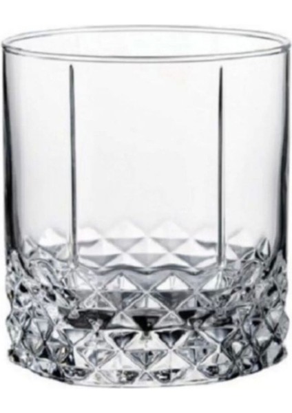 Turuncu 6'lı 315 cc Valse Meşrubat Bardağı Seti