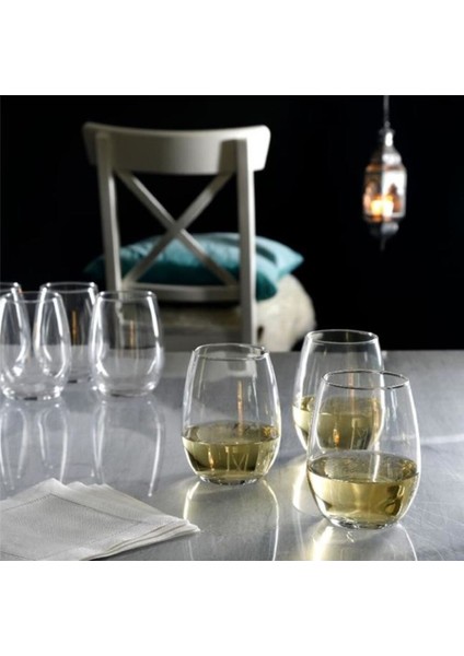Şeffaf Şarap Kadehi Seti, 6 Adet, Şık ve Zarif Tasarım