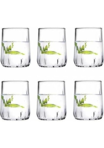 Turuncu 135 cc 6'lı Kahve Yanısı Bardağı Seti