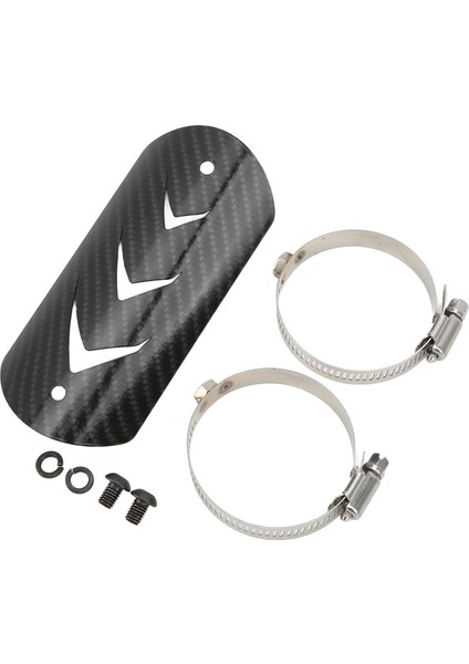 Egzoz Susturucu Boru Koruyucu Paslanmaz Çelik Isı Kalkanı Kapağı Evrensel Motosiklet Karbon Fiber Tarzı (Yurt Dışından) fiyatları