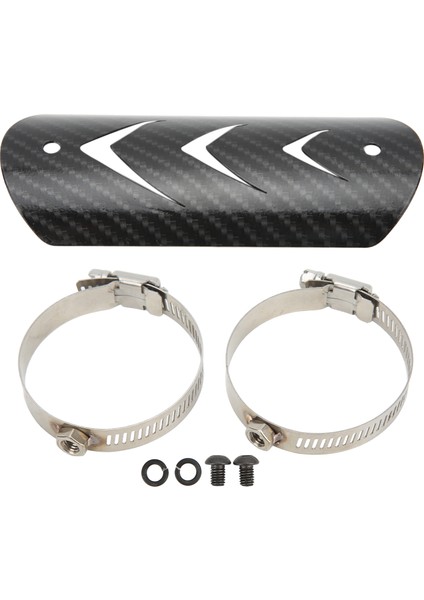 Egzoz Susturucu Boru Koruyucu Paslanmaz Çelik Isı Kalkanı Kapağı Evrensel Motosiklet Karbon Fiber Tarzı (Yurt Dışından) modelleri